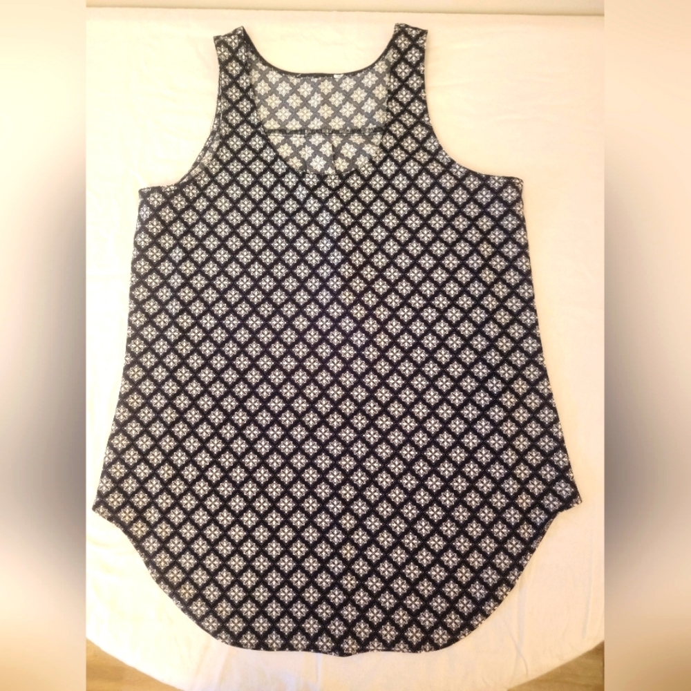 Black & White Tank Top